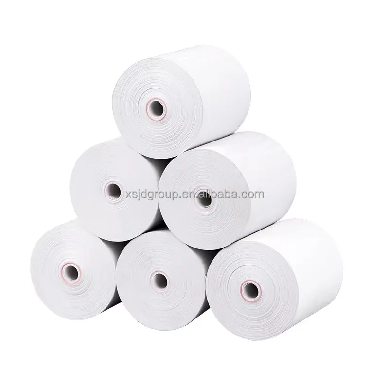 cash register thermal paper rolls 80mm pos paper roll for supermarket