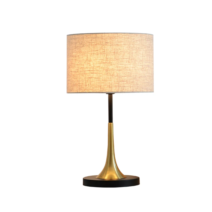 House Furniture Indoor Reading flexible led antique Fabric table lamp