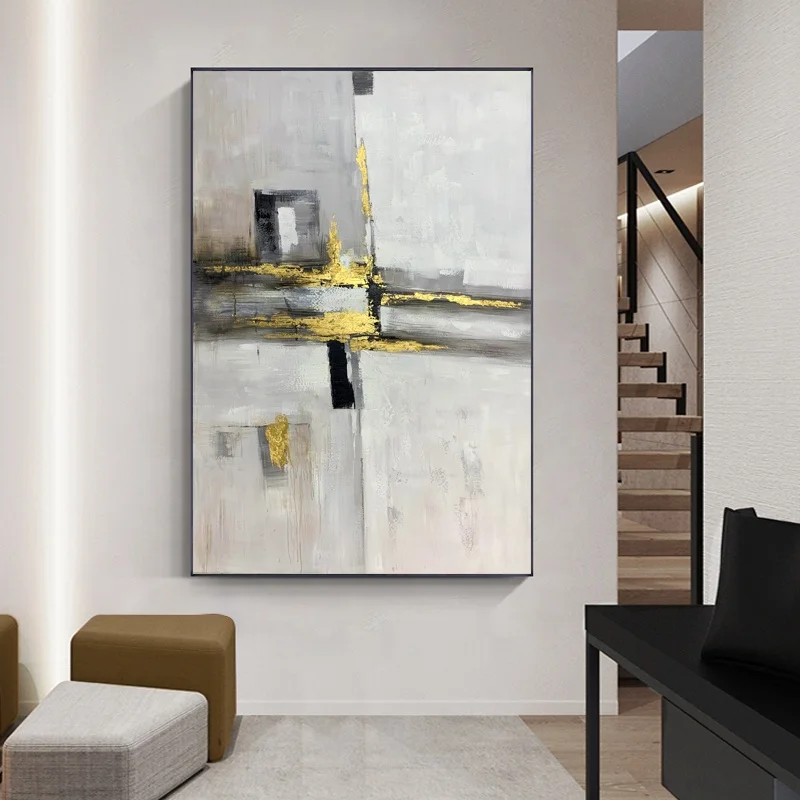 Customized Hand Painted Abstract Handmade High Quality Painting For Home Decoration Paintings And Wall Arts