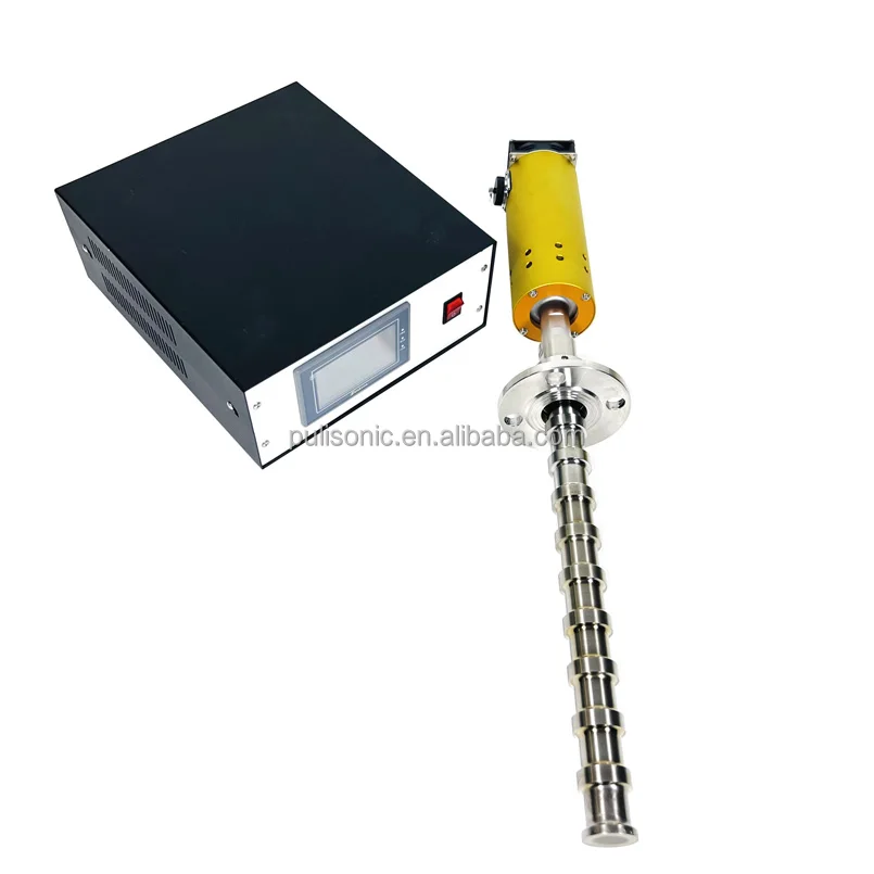20Khz Biodiesel Machine Ultrasonic Reactor Ultrasonic Biodiesel Processor Reactor Emulsifying Homogenizer
