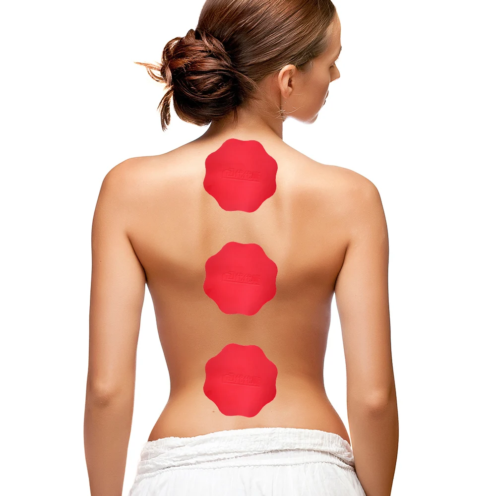 2021 New Tourmaline Self Heating Stickers Far infrared Silicone Pain Relief Patch for Neck, Shoulder, Back, Lumbar, Leg