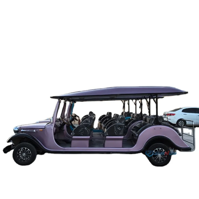 China Custom Classic Luxury Car Vintage Travel Antique Car Stylish Electric Travel Sightseeing Car  for Christmas  Promotion