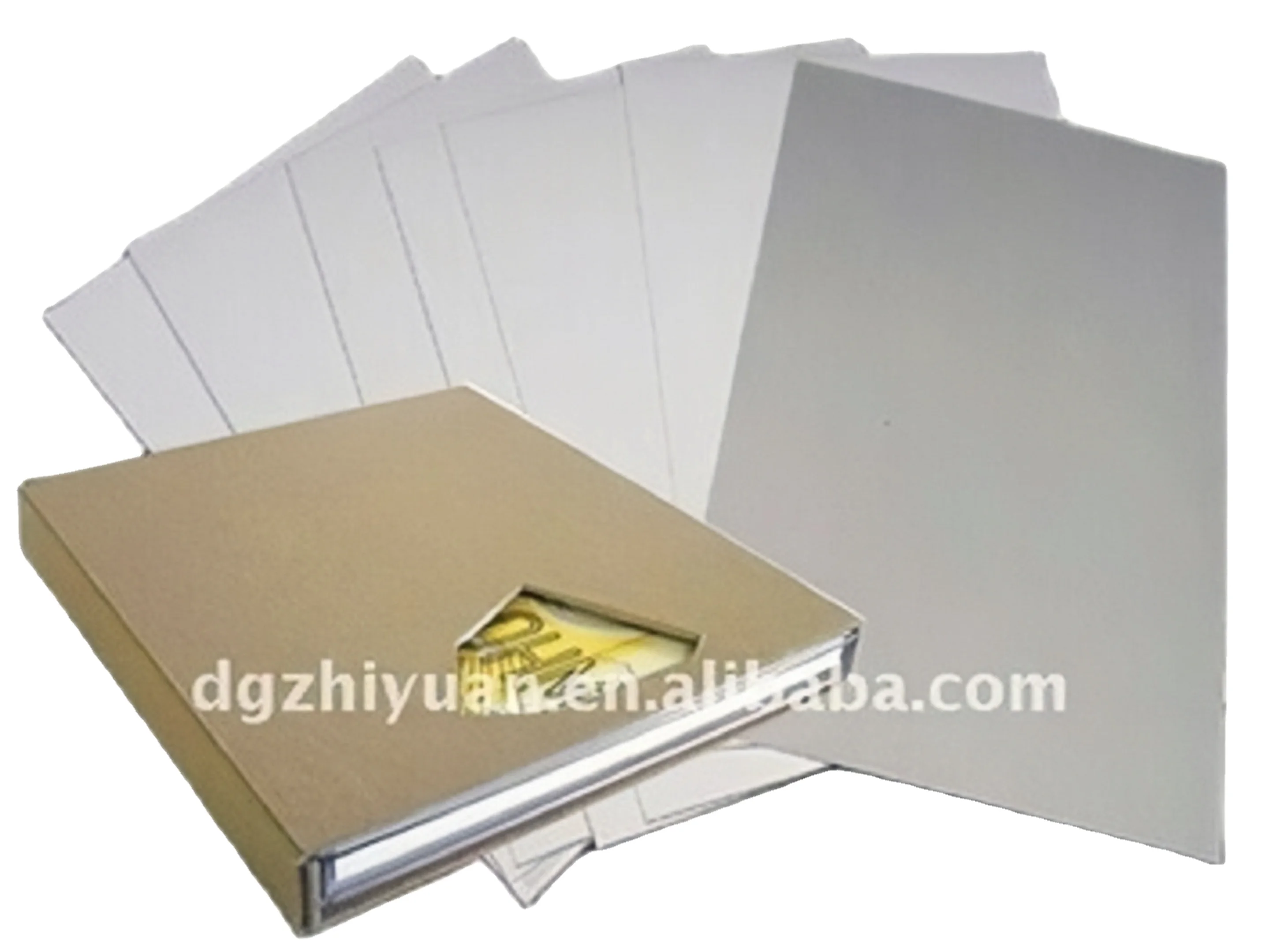 250gsm 300gsm 350 gsm 400gsm paper duplex board one side coated white cardboard