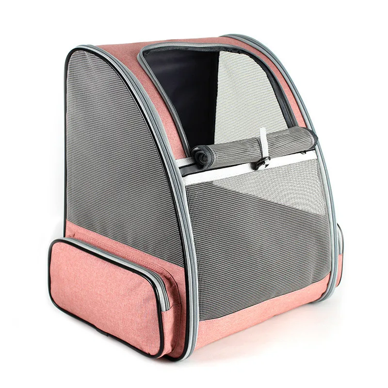 Pet Cat Carrier Foldable Cat Backpack Tent Travel Outdoor Shoulder Bag For Cats Dogs Large Capacity Carrying Bag Pet Supplies