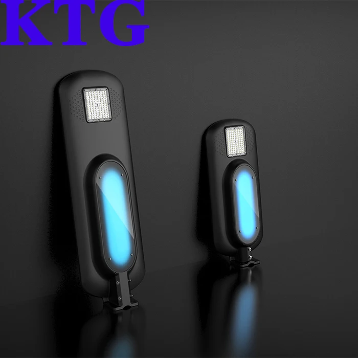 Shenzhen 2021 arrival new design die-cast AIO solar led street light 20w 40w 60w with 11.1v lithium battery and Landscape light