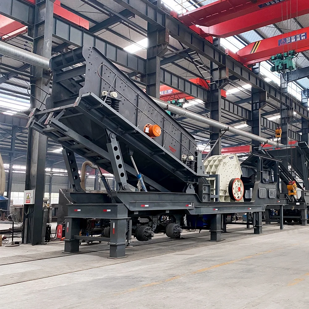 Hot Sale High Quality Low Cost Limestone Quartzite Sandstone Iron Ore Machine Small Mobile Crusher Hammer Crusher Stone Crusher