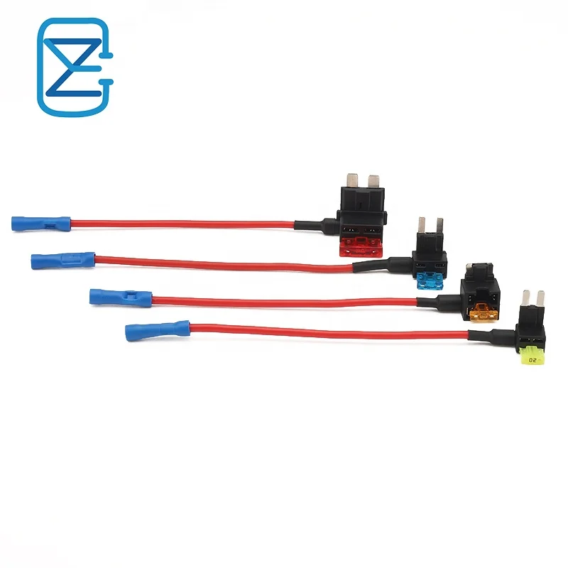 12V For Cars Trucks Boats Car Add-a-Circuit Fuse Adapter with Standard TAP Blade Fuse Holder
