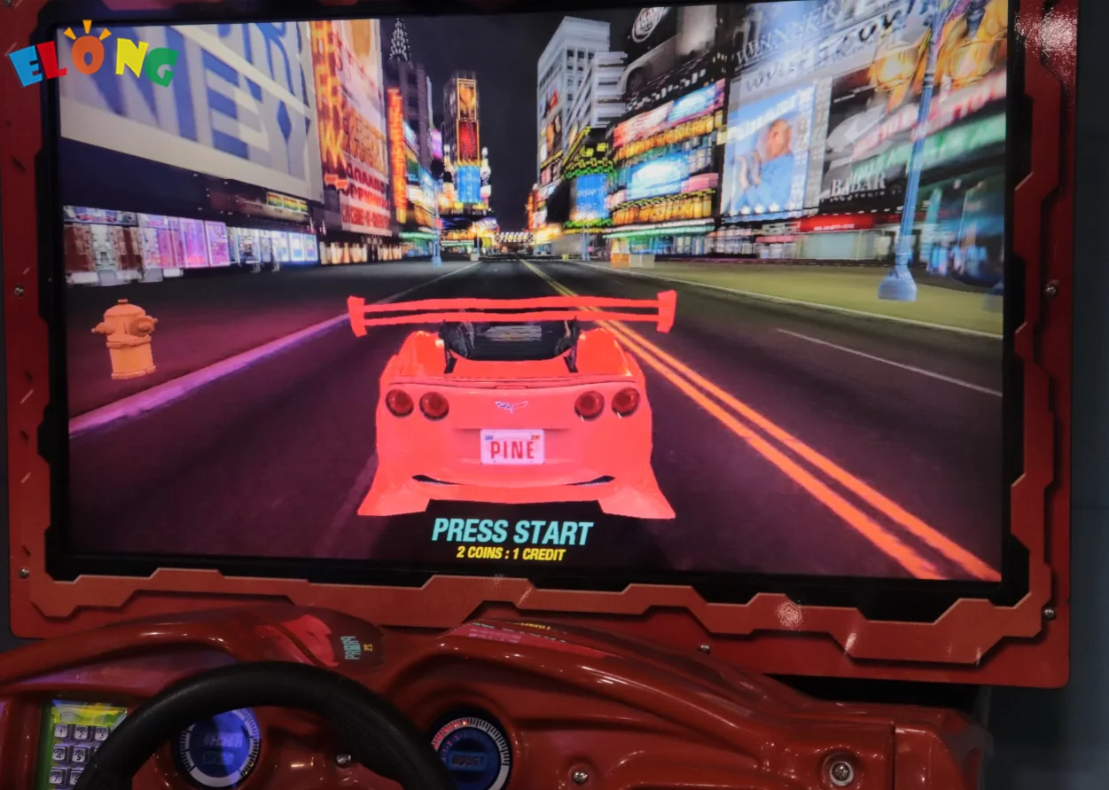 Speed and Passion Car Racing Game Machine Coin Operated Arcade Video Game Driving Simulator