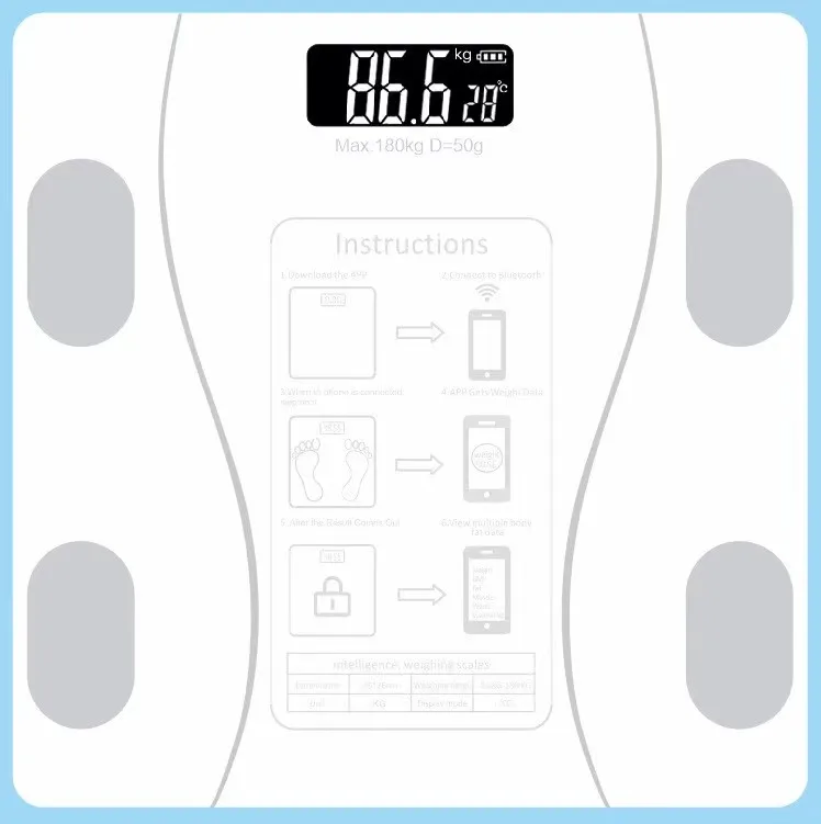 Best Selling Items Electronic Household Body Fat Scale Smart Electronic