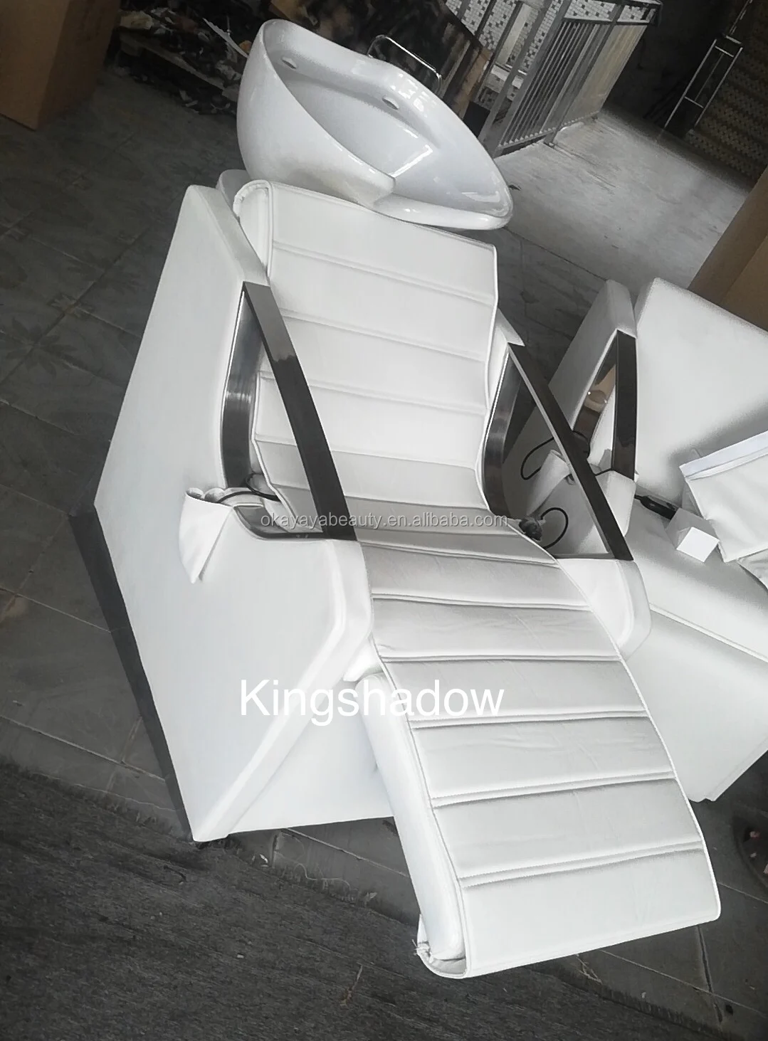 beauty hair washing chairs salon backwash chair used portable sink and bowl shampoo unit