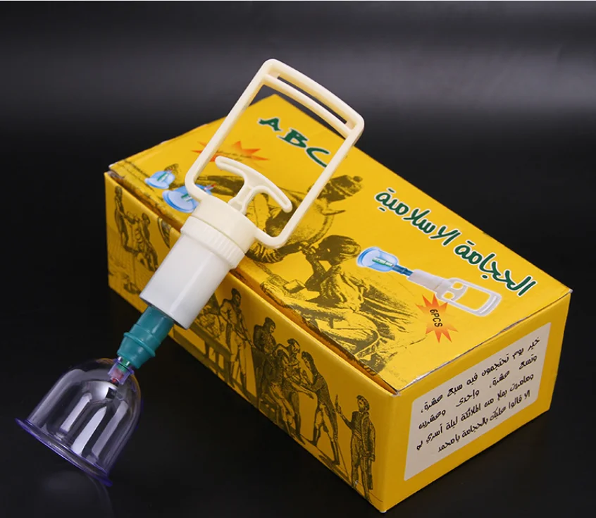 Chinese Strong-quality 12pcs paper board Cupping therapy Hijama massage cupping device