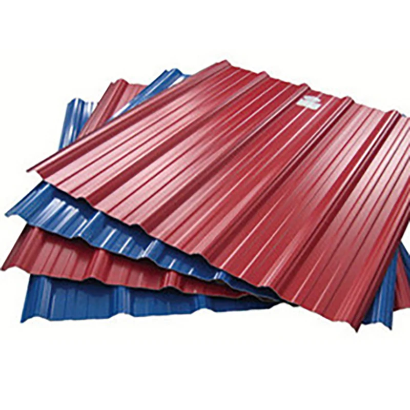 DIN JIS DX51 Ral Color Zinc Coated Iron Metal Plate Corrugated Galvanized Steel Color Roof Panel Sheet