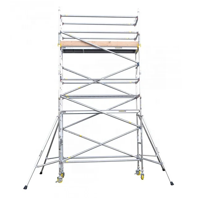 High quality easy assemble 6ft multifunction mobile scaffolding aluminium australian standard
