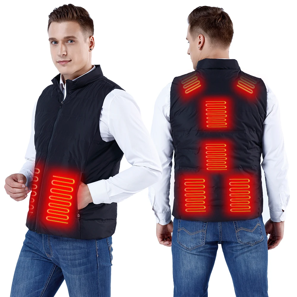 Chaleco Calefactable Stock Spot Chaqueta Calefactable Ligera Unisex
