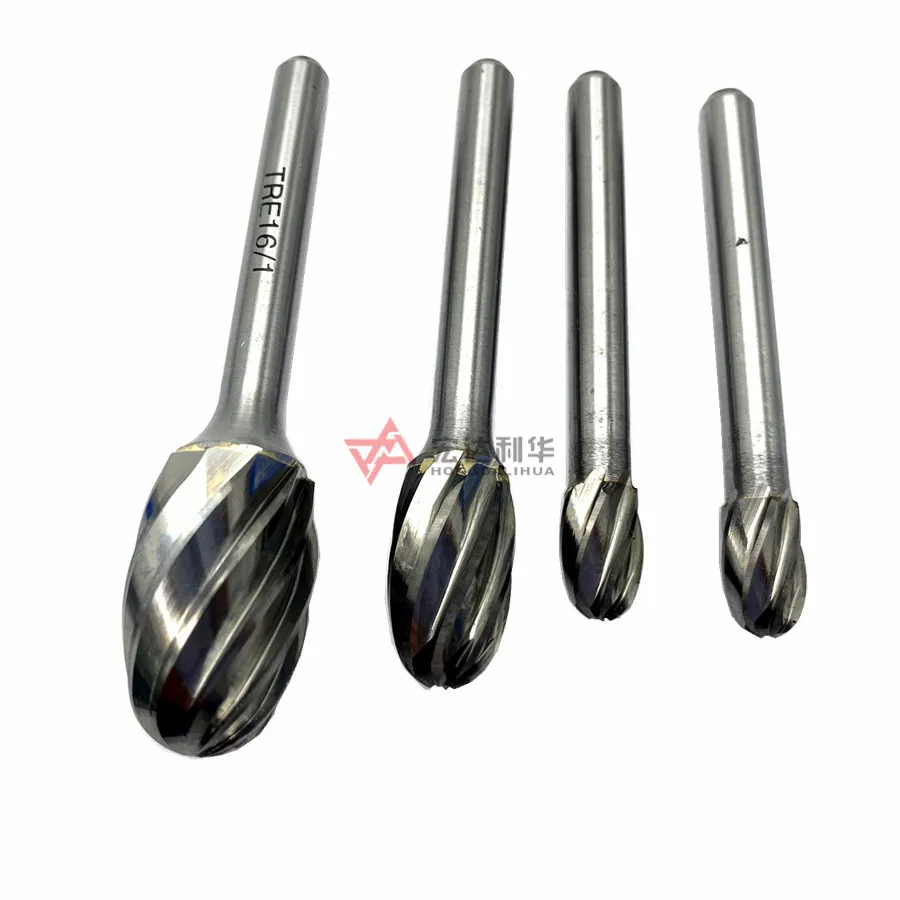 Top quality  Tungsten carbide  Burrs SF shape for Aluminum  cutting from manufacturer