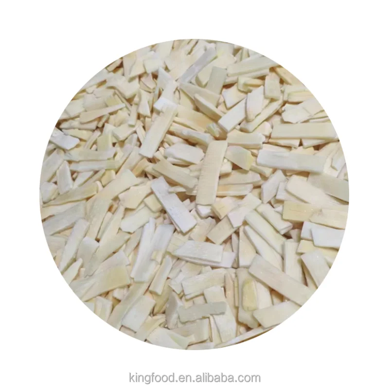 Неаддитивные IQF Замороженные бамбуковые побеги полоски/ломтики