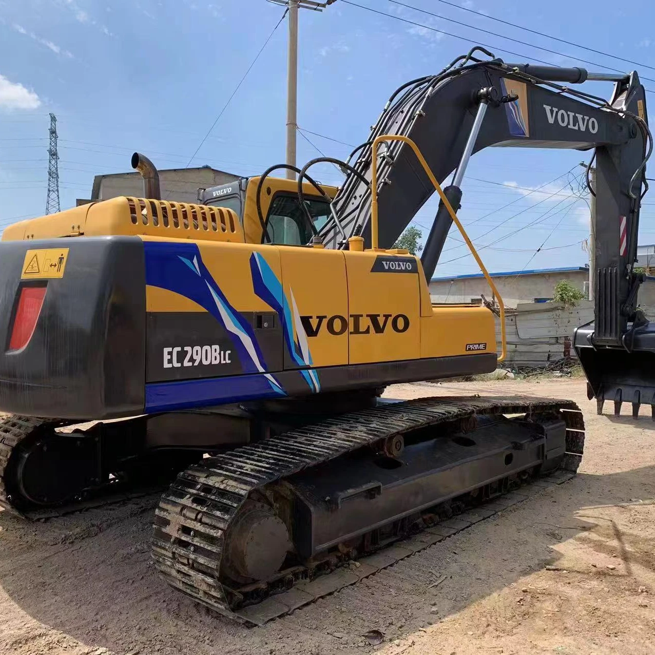 Good Condition Digger Crawler Machine V o lvo 290 Used Excavator For Sale