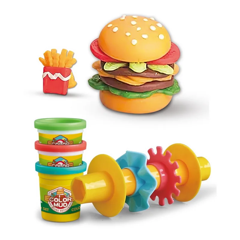 Набор забавных детских пластилинов из мягкой глины для девочек и мальчиков