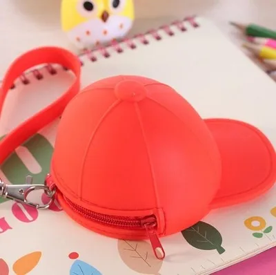 Low Price Ladies Pars Hand silicone Coin Key Holder Portable Hat Wallet