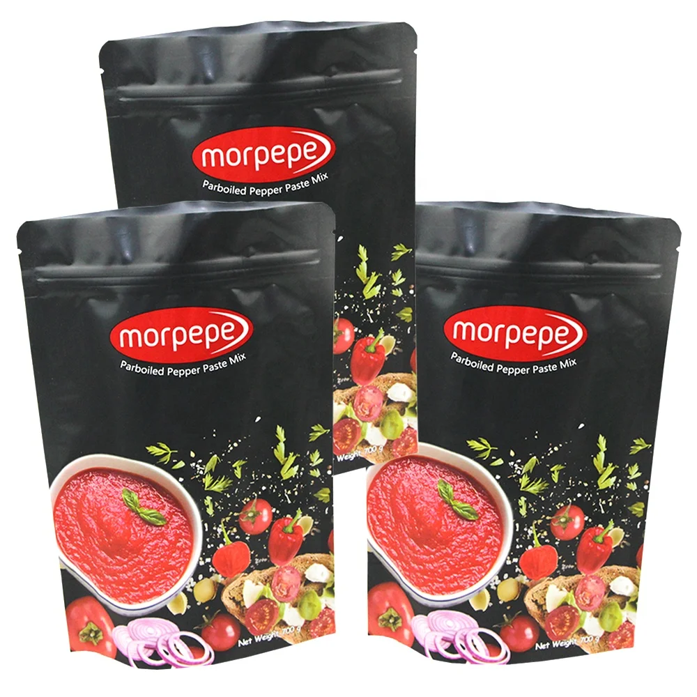 Custom Sterilized Food Retort Pouch Pre-Cooked Meals Soups Sauce Baby Food Packaging Retort Bags