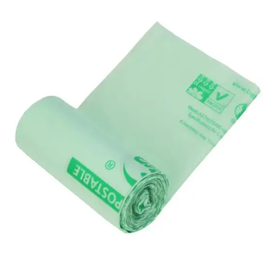 High Density Environmental Protection Plastic Garbage Trash Bag On Roll