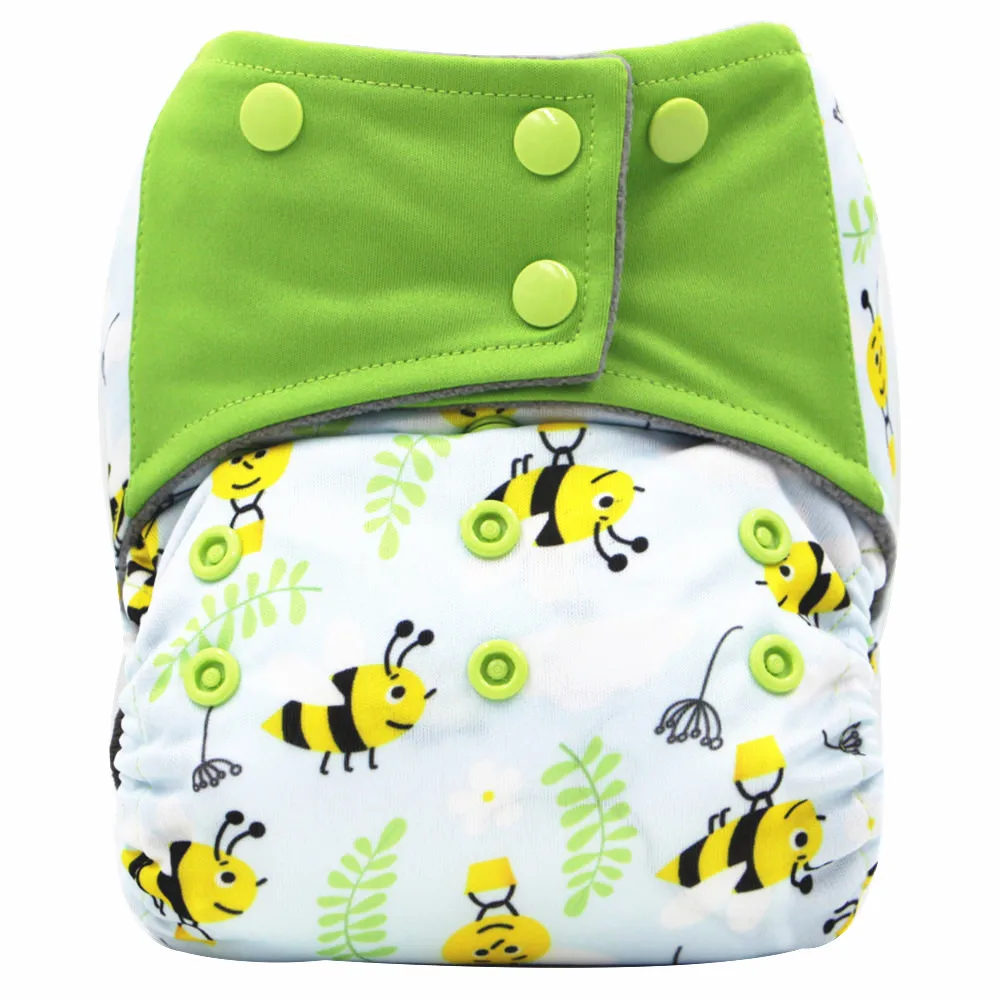 Hot Sell Washable Cloth Baby Diapers Reusable Diapers Bamboo Charcoal Cloth Diaper