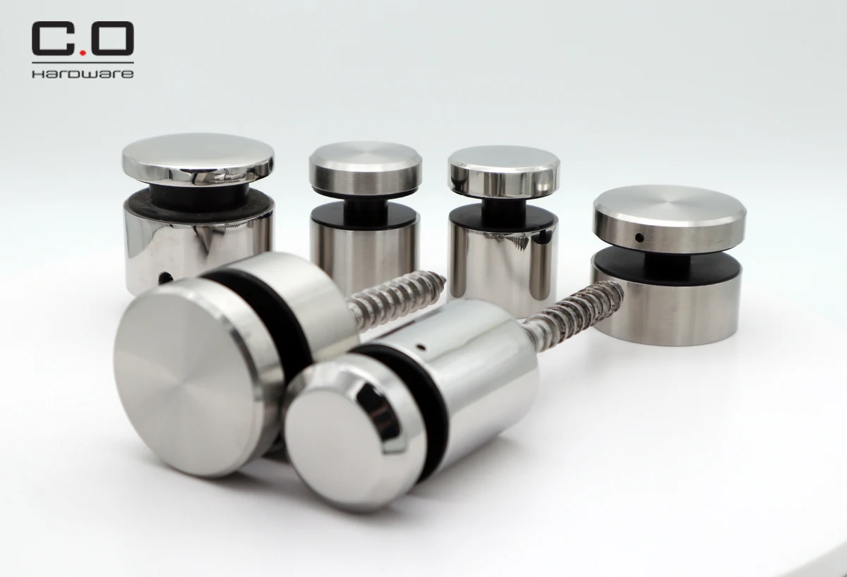 Sign Standoff Screw Bolt ,standoffs Wall Mount Bracket ,adjustable Stainless Steel Glass Standoff For Glass Fixing