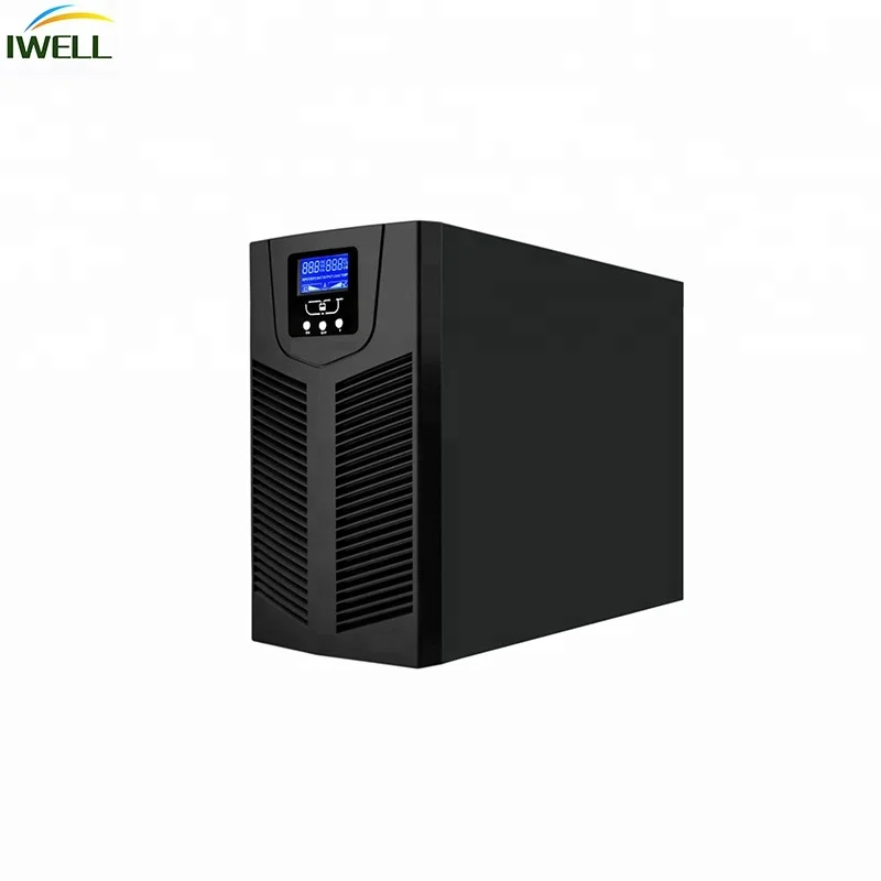 Online UPS 10kva with Batteries Long Backup Time Three Phase 220v Low Frequency with 1 Year Warranty High Quality