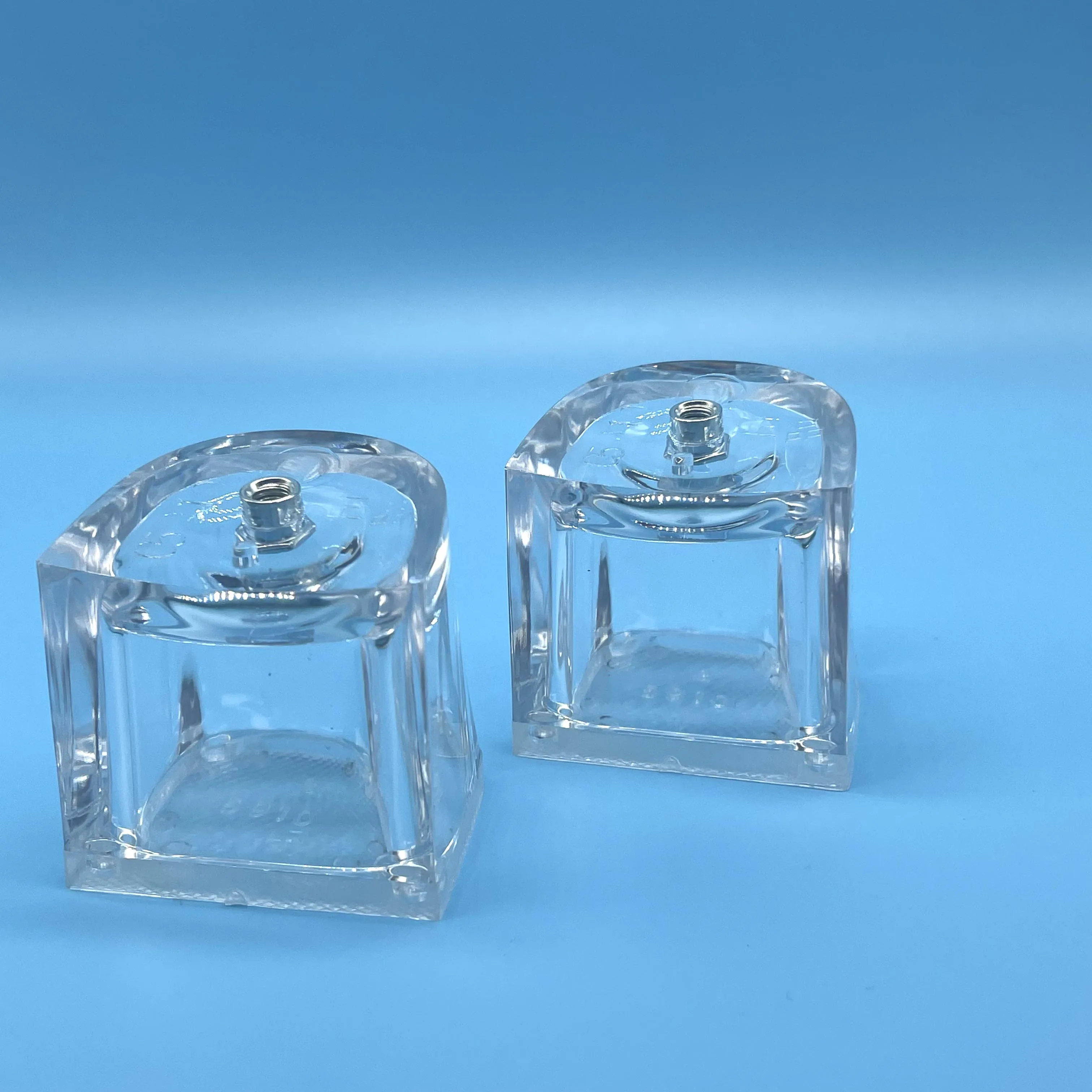 5.3CM height PC square heel wear-resistant non-slip mute shoes for making high heels