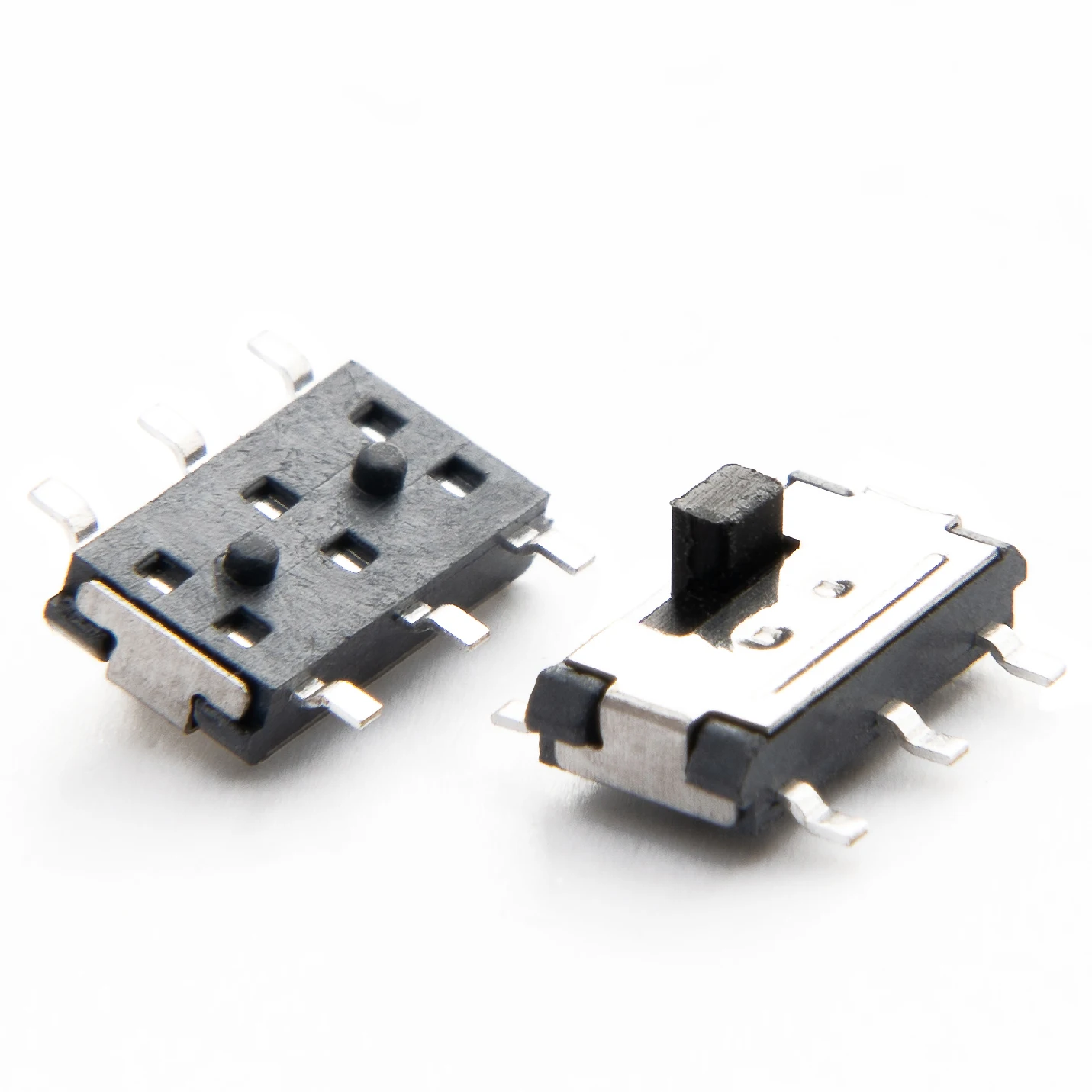 Miniature slide switch 12v mini micro switches 2 position mini  6 pin push switch