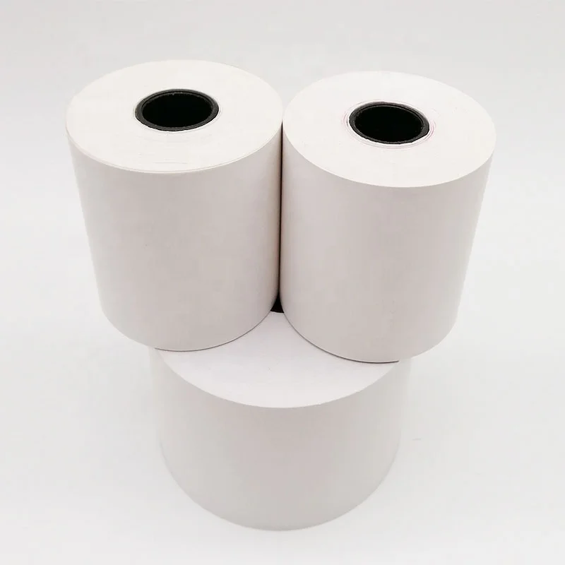 Factory Direct jumbo printed atm thermal paper rolls for bank receipt slitting machine