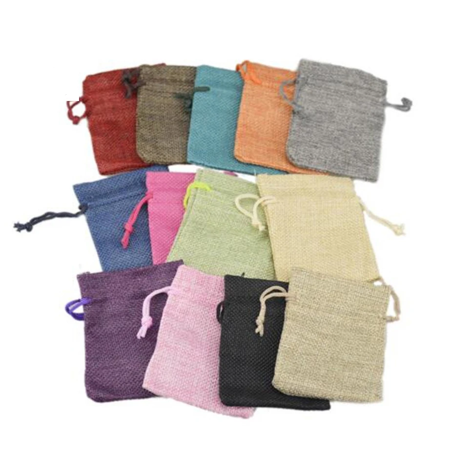 Wholesale Shopper jute Bag Eco Friendly jute bag for rice Burlap Jute Bag With Custom Printed Logos