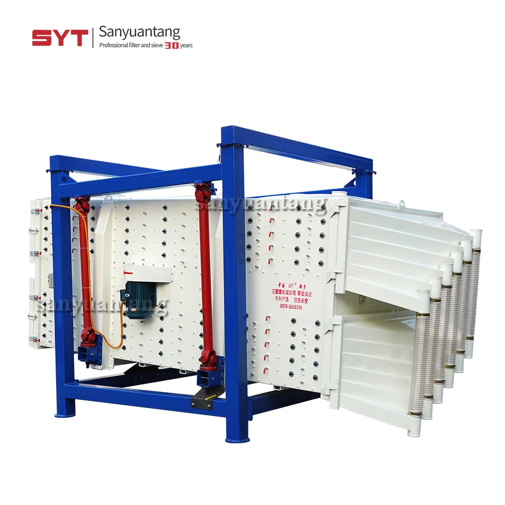 Ceramic Sand Fracturing Sand Square Swing Silica sand vibrating screen  Gyratory Sifter