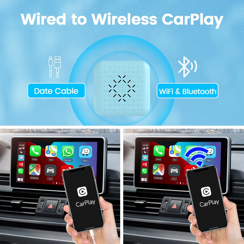 Carlinkit 3.0 Mini adapter wireless carplay smartbox stereo usb Dongle universal carplay