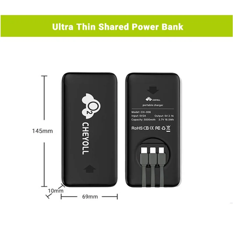 Mobile Charging Station Portable Machine 12 Slot Power Bank Rental Shared Charging Mobile Station