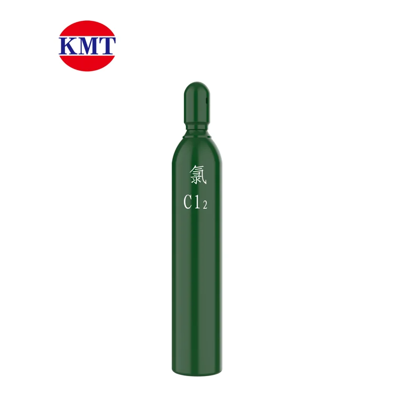 49L Cylinder High Purity Chlorine Gas Cl2 Gas For Sale