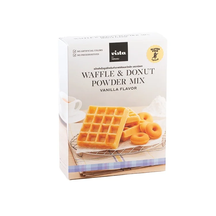 
Wholesale Top Quality Tasty Waffle and Donut Powder Mix Vanilla Flavor Gluten Free 