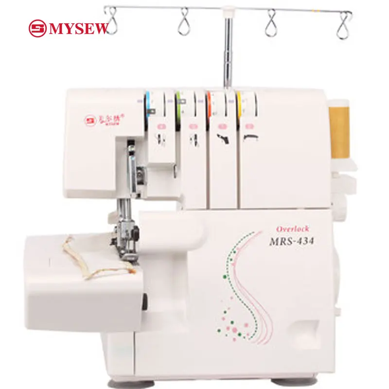 MRS 434 multifunctional household four thread sewing machine three thread household overlock sewing machine