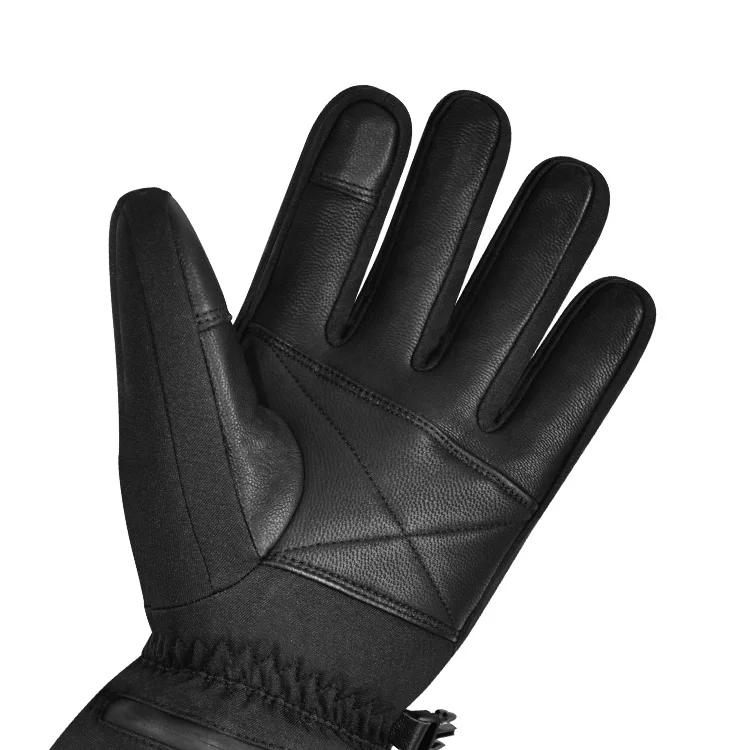 Savior Winter Outdoor Electric Skiing Heating Gloves Rechargeable Man Touch Screen Thermal Heated Gloves