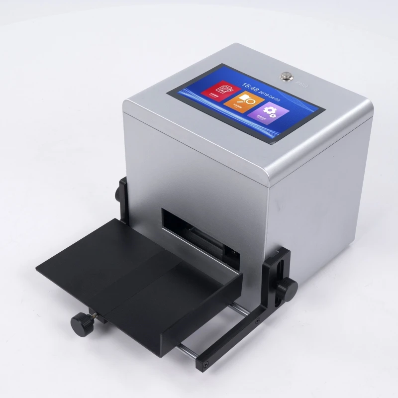 High Efficient Static Handheld Industrial Inkjet Printer Printing Machinery for Food Plastic Bag Small Plastic Motor Provided