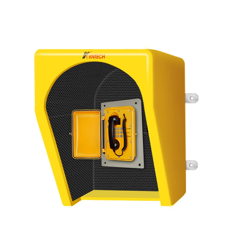 Acoustic Phone Booth Hood RF-26 Waterproof Telephones Roof from KNTECH Acoustic Hood RF-26
