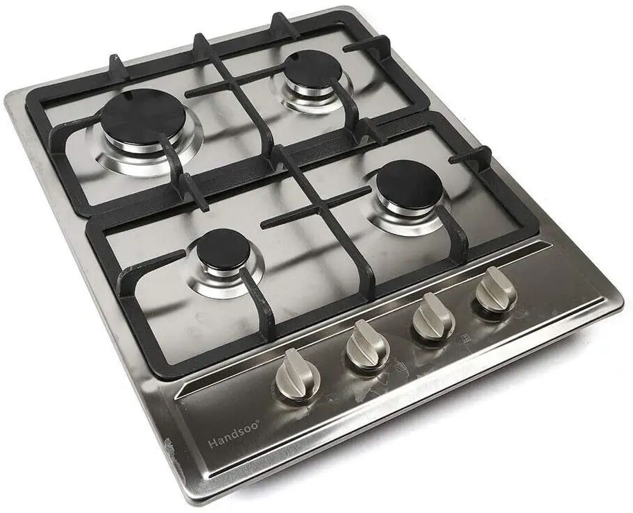 Built-In four 4 Burners head gas Hob stove  Easy Clean NG/LPG Cooking Home gas cooker
