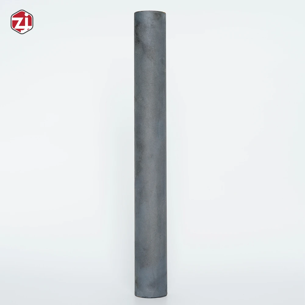Factory Wholesale Accept Custom Wear Resistance Large Thermal Shock Resistance Sic Ceramic Silicon Carbide Pipe / Rollers