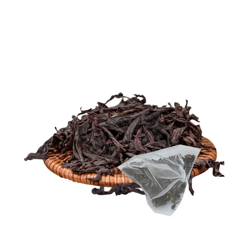 Bubble Tea Shop Use Da Hong Pao High Aroma Oolong Tea in Single Tea Bag