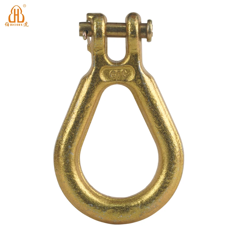 BOHU connecting link Forged Alloy Steel polished clevis link hooks