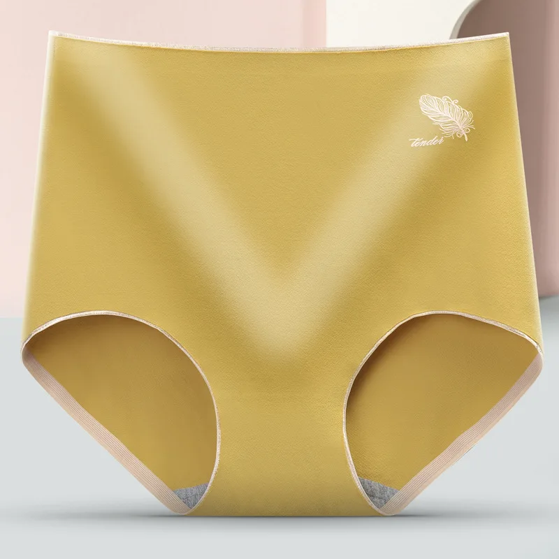 Super High Waist briefs for women seamless panties breathable underwear for Girl tummy control plus size underwear