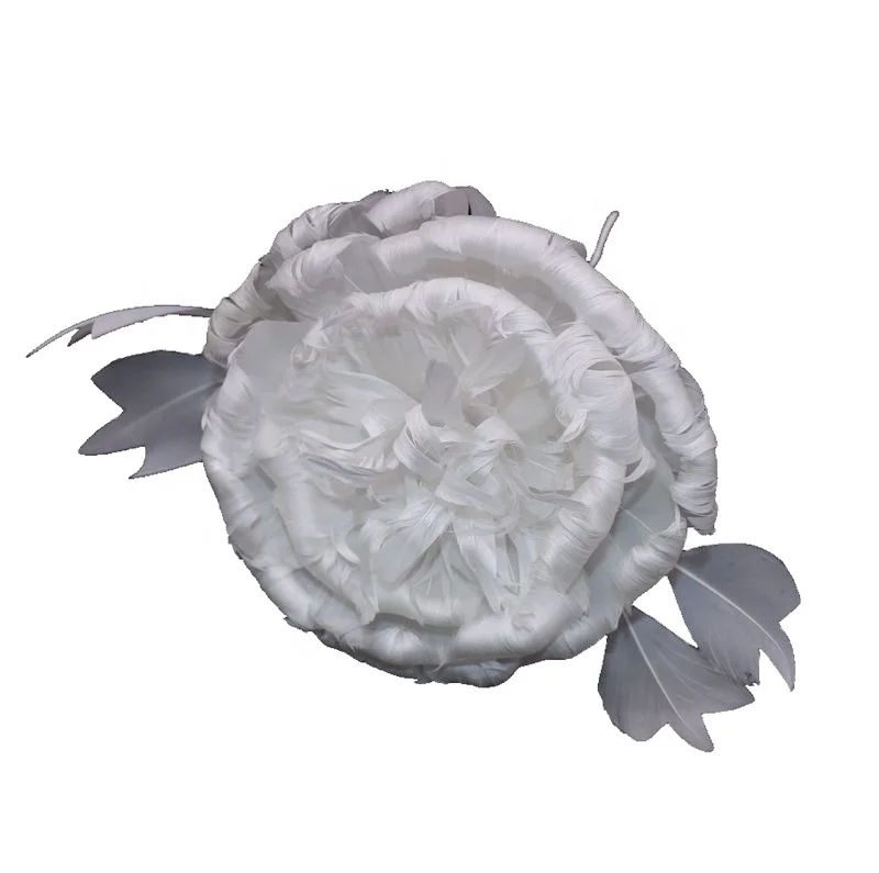 Top quality Bride Accessories Feather Flower Wedding Hair Band Accessories Wedding Hats And Fascinators