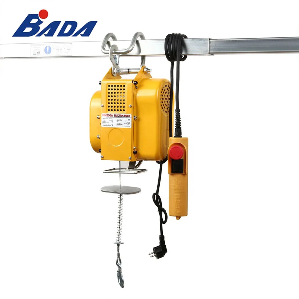 Factory Wholesale Wire Rope and Electric Dolly Suspended Electric Chain Hoist