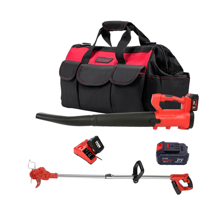 Professional Manufacturer Portable Garden Tools Set 10 Pieces Lithium Wireless Electric Garden Power Tool Sets for Wholesales