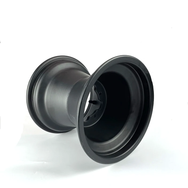 High Performance 10 Inch 10x10 ATV Wheel Rim Black Rolled Lip Wheel for ATV